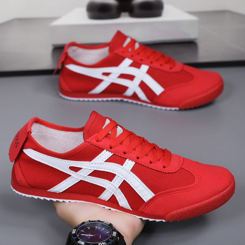 Male and female Agan canvas shoes, bean shoes, sports and casual single shoes, student white shoes, cross-border manufacturer wholesale