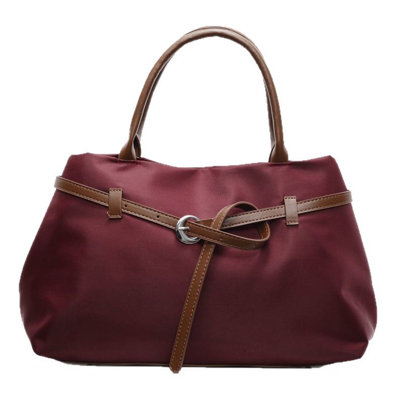 2025 New Handheld Large Capacity Shopping Bag for Outing, High end Women's Bag for Foreign Trade, Strong and Durable Cross border, Trendy and Fashionable