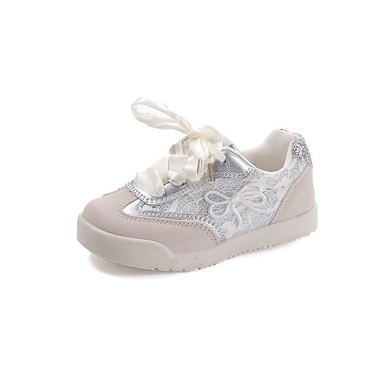Children's board shoes for spring and autumn 2024, new girls' board shoes, medium and large children's ultra light girls' sports shoes, running shoes
