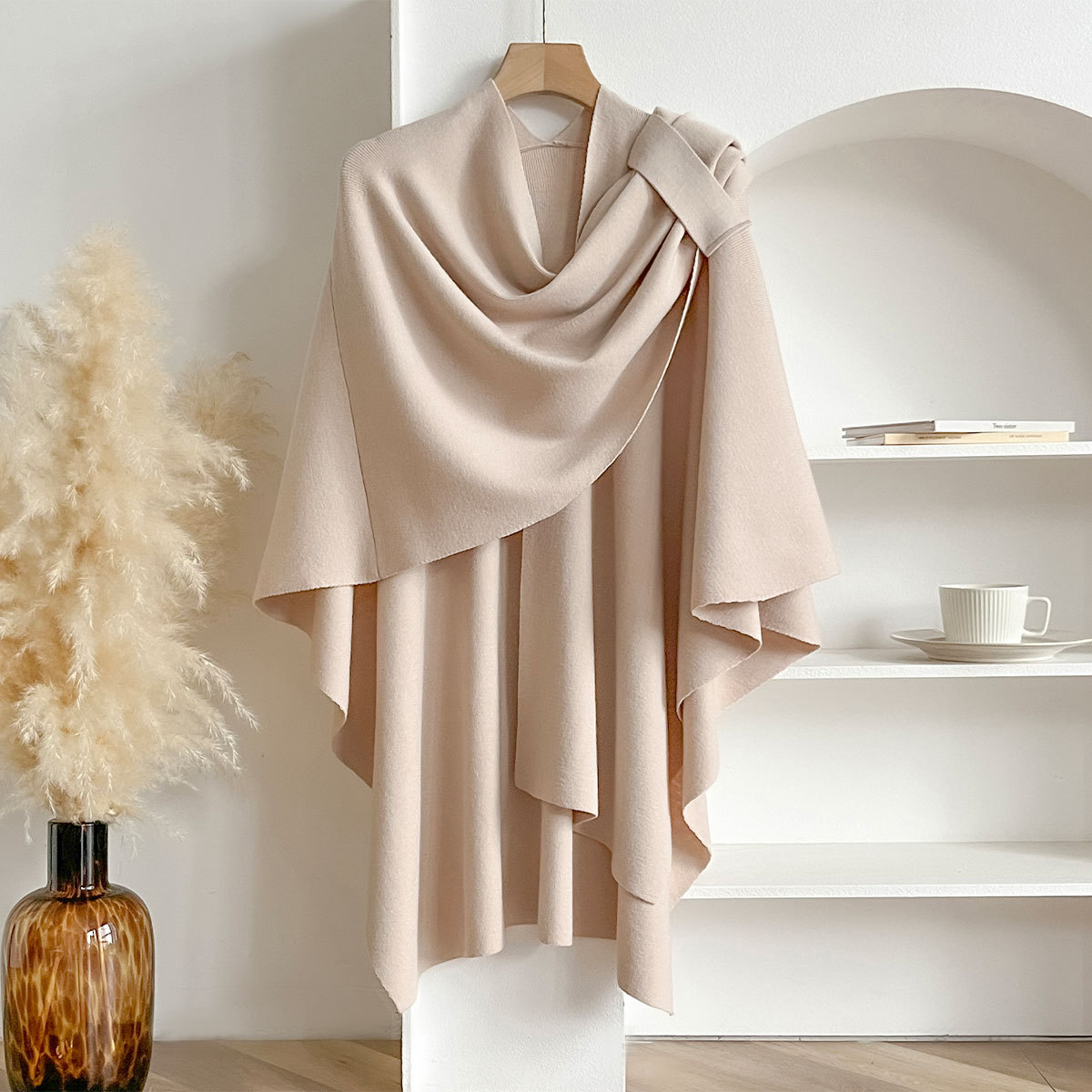 Hot selling new solid color versatile women's scarf Southeast Asian popular solid color cape shawl long scarf foreign trade wholesale