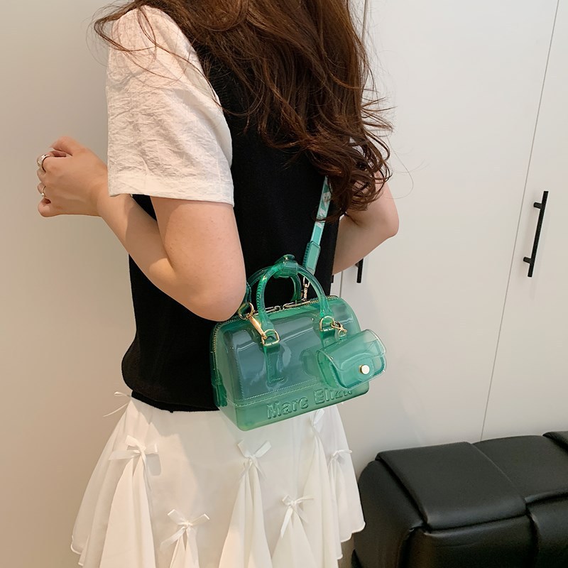 European and American Fashion 2025 Summer Joze Jelly Bag Fashion Single Shoulder Crossbody Bag Versatile Macaron Handheld Women's Bag
