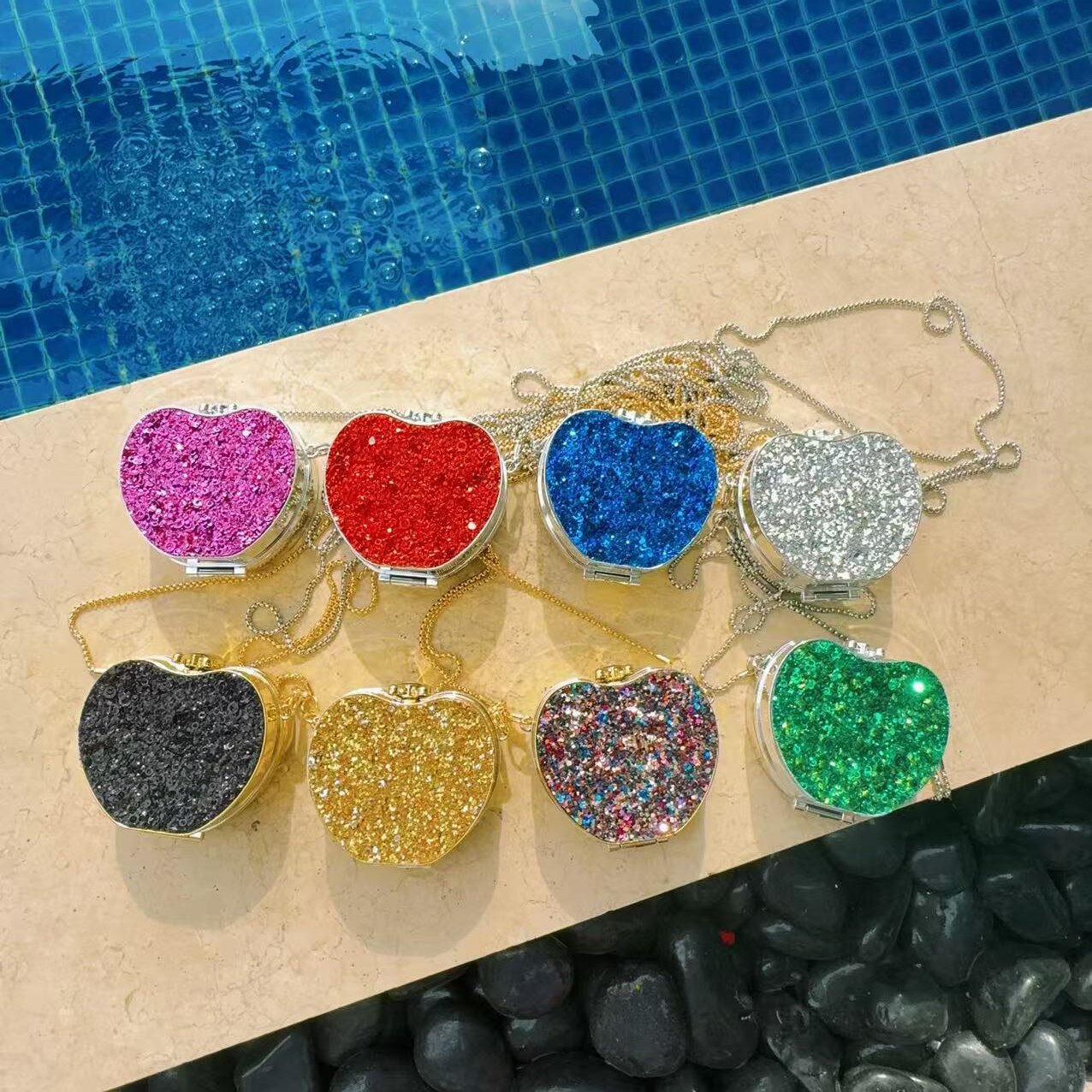 Cross border summer new crossbody bag for women, fashionable and personalized mini change earphones, single shoulder chain box bag