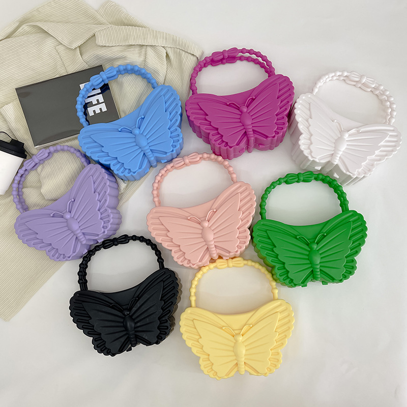 2025 new candy butterfly Barbie 9-inch design sense fashionable dark spicy girl personality sweet cool handbag