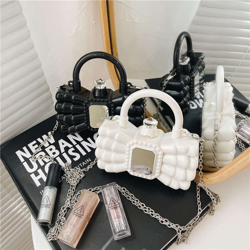 2025 Summer New Butterfly Knot Women's Bag with Versatile Daily Style Lipstick Bag Fashion Single Shoulder Trendy Crossbody Bag