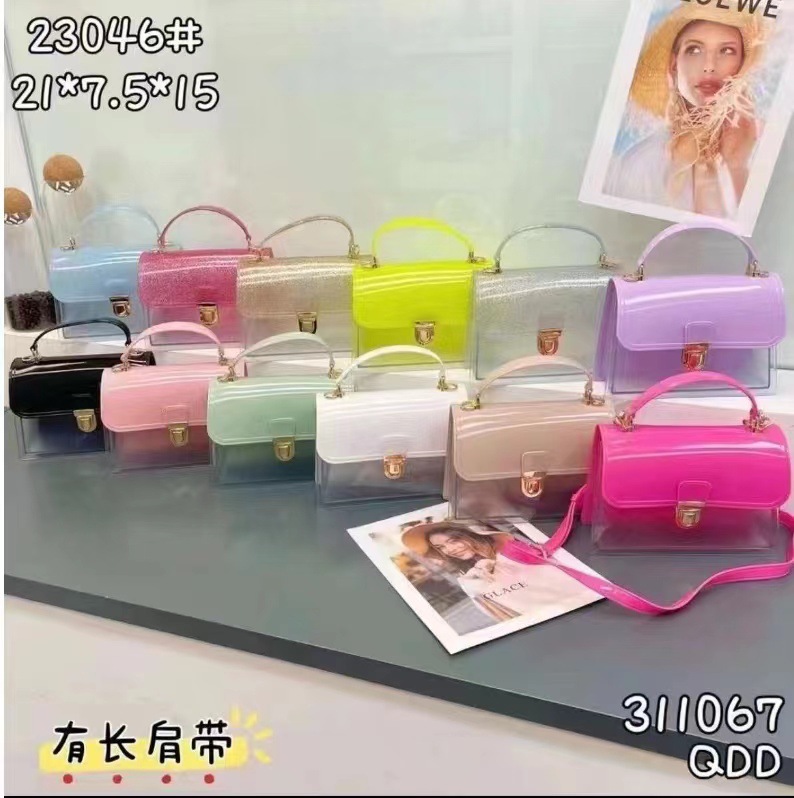 Jelly bag 2025 new cross-border foreign trade crossbody bag women's fashion small bag women's shoulder bag small square bag
