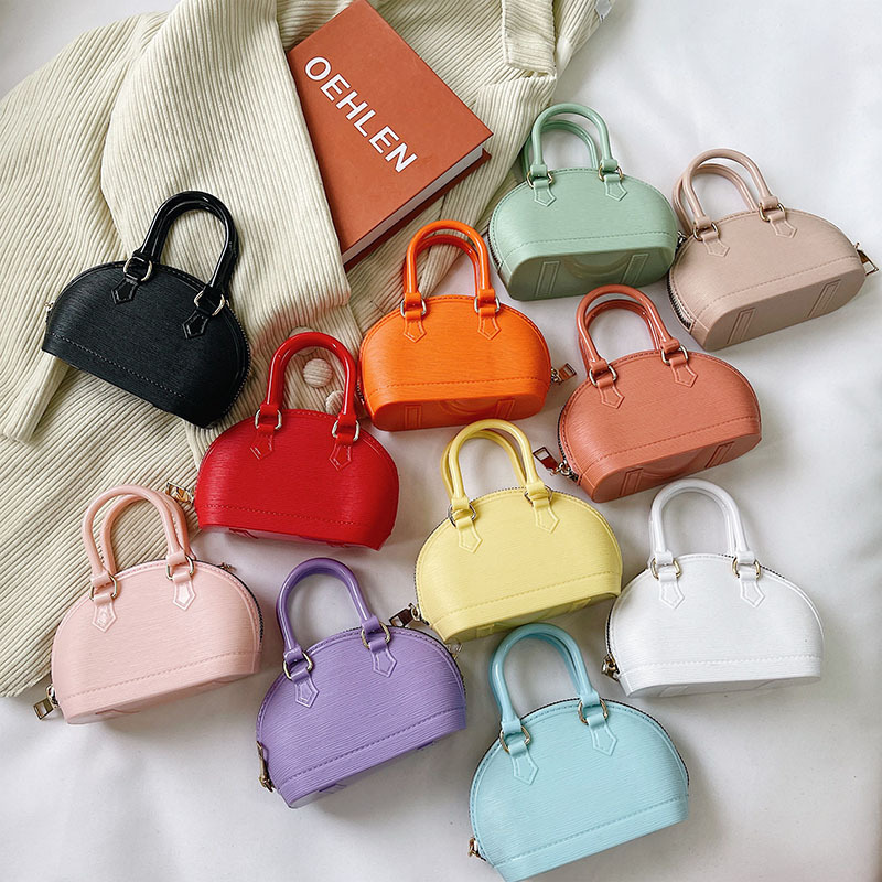Mini jelly bag, hand-held bag, women's small bag, 2025 new shell bag, crossbody handbag, coin purse, candy colored women's bag