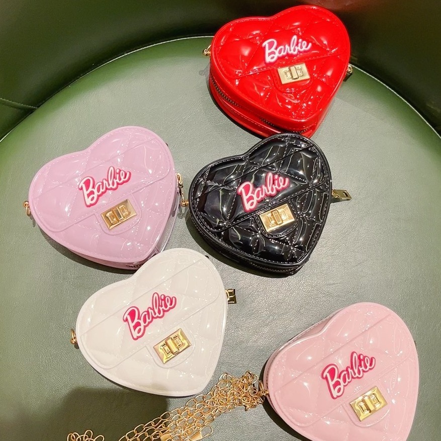 2025 New Children's Love Bag Fashion Small Bag Single Shoulder Cross Shoulder Chain Women's Bag Mini Fashion Cute Wallet