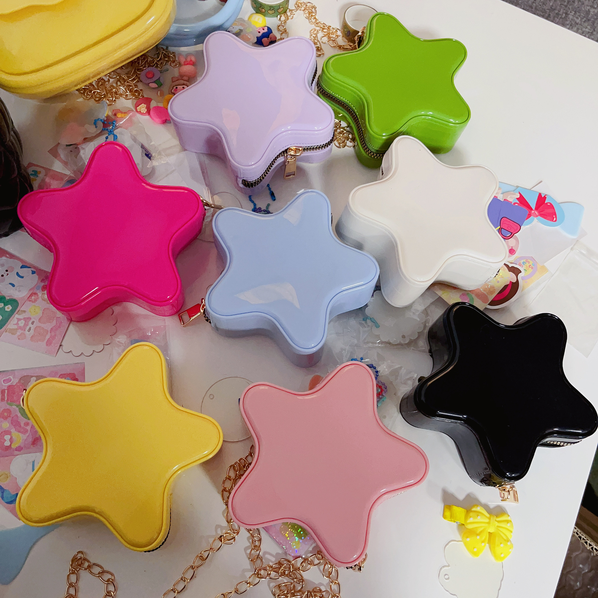 Star Bag Cute Cartoon Gooka Bag 2025 New Bag Female Crossbody Bag Fashion Jelly Bag Female Shoulder Bag