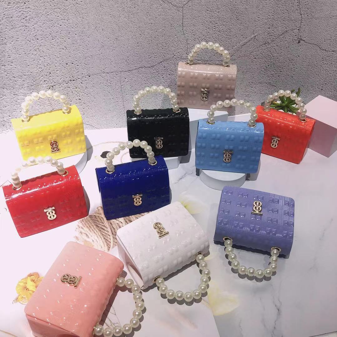 2025 New Cross border Jelly Women's Bag Fashion Single Shoulder Diagonal Cute and Fresh Candy Bag Southeast Asian Foreign Trade Bag