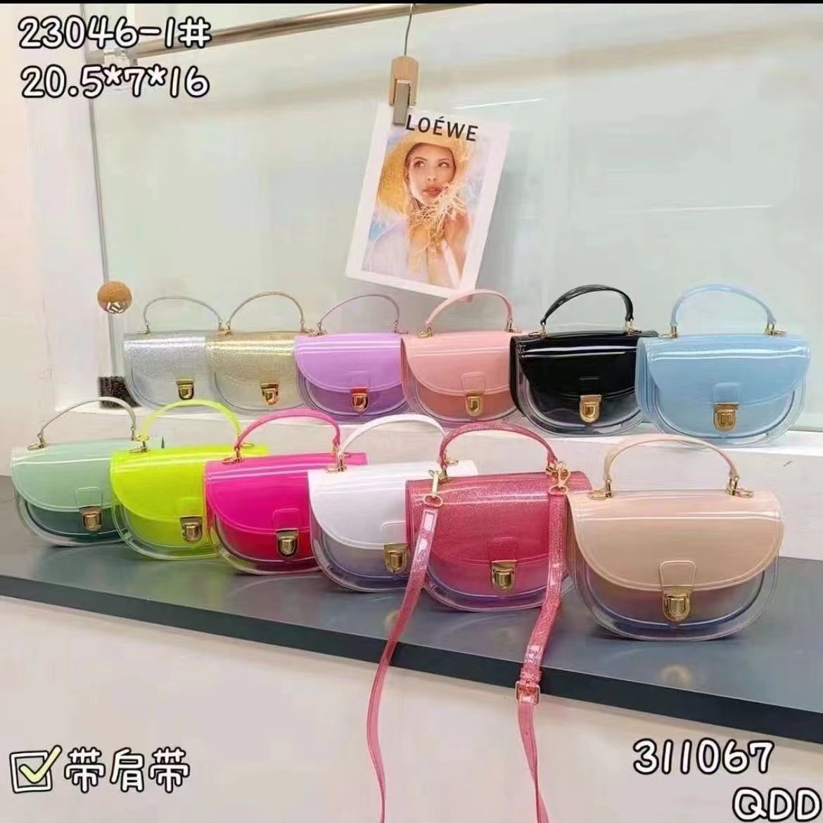 Jelly bag 2025 new cross-border foreign trade crossbody bag women's fashion small bag women's shoulder bag small square bag