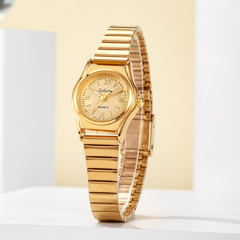 Small plate luminous bamboo band simple girl's watch student fashion trend women's watch quartz watch foreign trade source