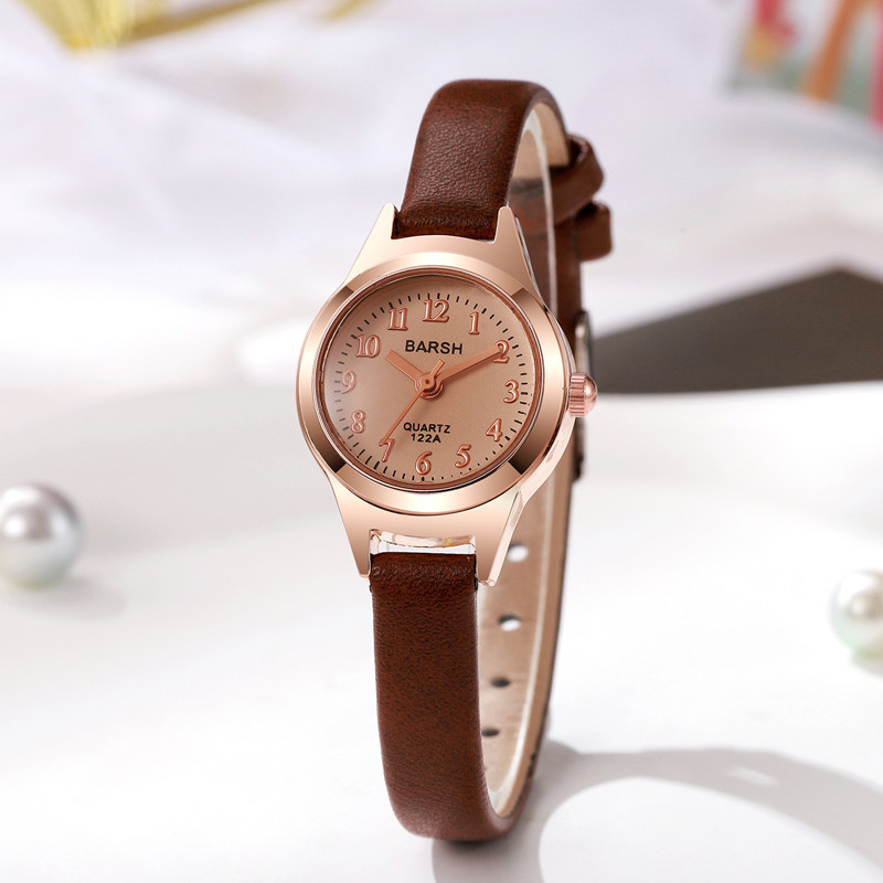 Small size women's watch with digital dial, women's exam watch, simple Korean version, belt watch, Southeast Asian hot selling and explosive model