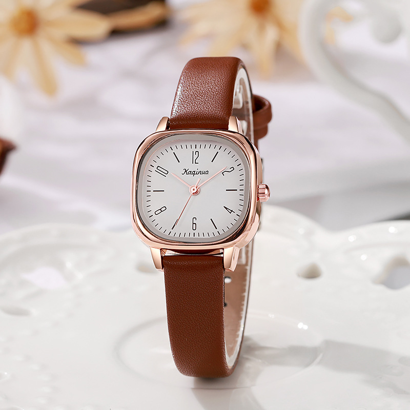 Cross border fashion women's watches, women's styles, simple exams, high school students' Instagram style, niche high-end sensation, popular women's watches