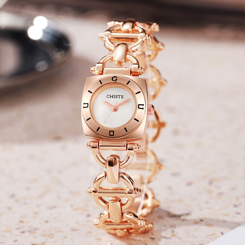 Cross border new fashionable women's watches, women's styles, light luxury chains, niche high-end sense, student party, Guangzhou watches, popular items