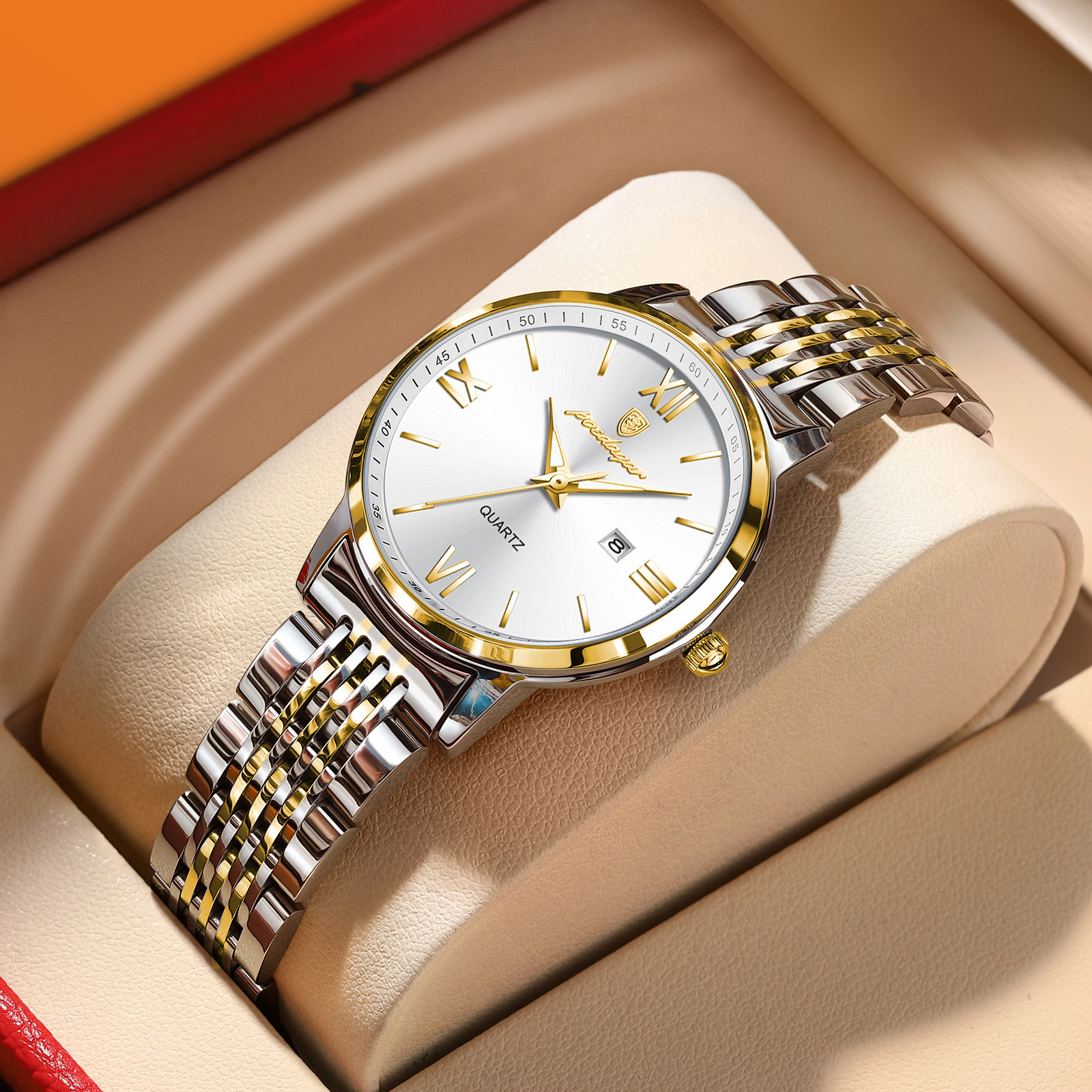 Swiss brand's new ultra-thin waterproof glow in the dark women's watch fashion watch live broadcast foreign trade hot item one piece dropshipping