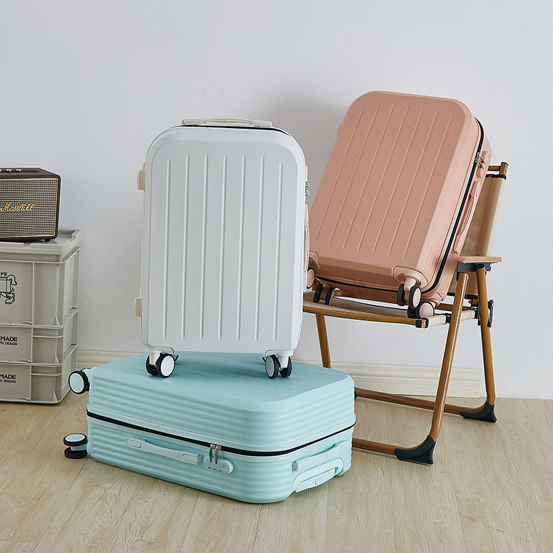 20 inch luggage case, female internet celebrity, new Japanese lightweight student password pull rod travel leather box, trendy male