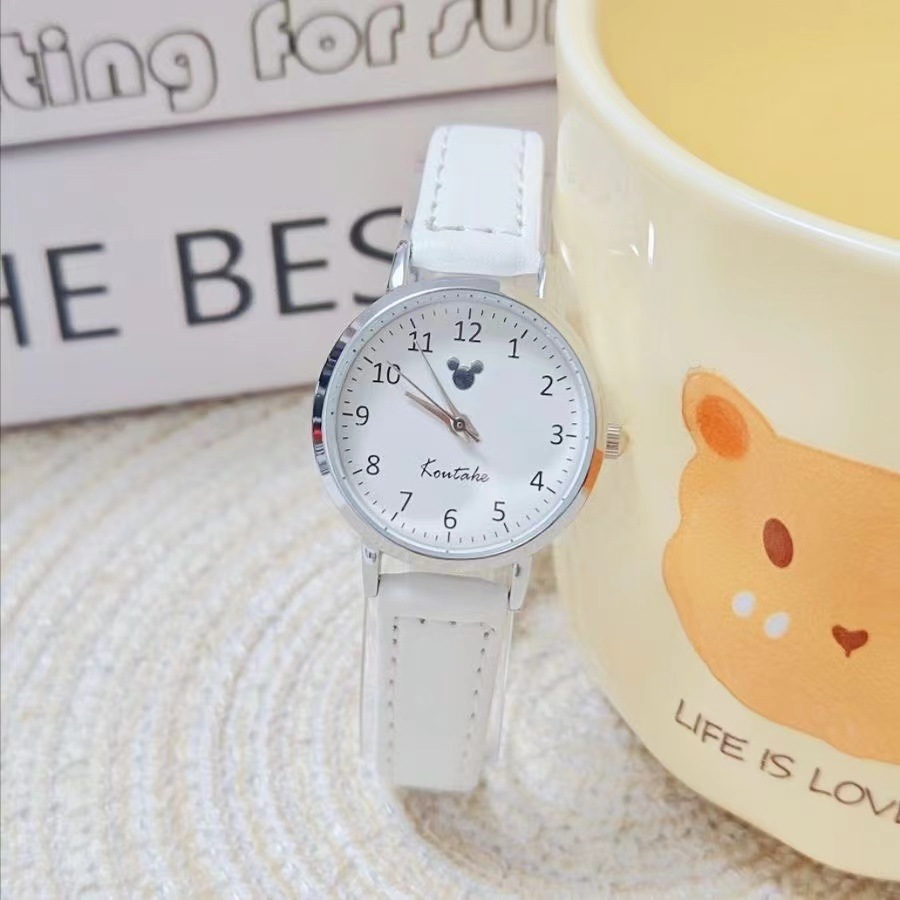 New Product: Digital Exam Ladies' Watch, Student Girls' Simplified Korean Version, Cute Insen Series, College Style, Advanced Sense