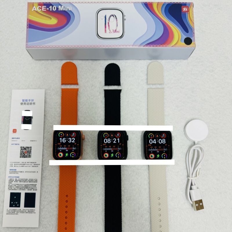 ACE-10 Mini smartwatch watch10 mini sports sleep health monitoring Bluetooth call watch