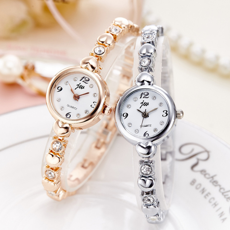 New brand Korean women's watch, women's chain, student thin steel strip, temperament electronic Instagram style live streaming sales