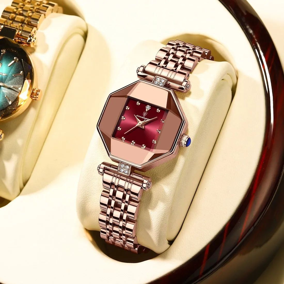 Swiss brand waterproof ultra-thin women's quartz watch for leisure and fashion, live broadcast of popular foreign trade watches, one piece dropshipping