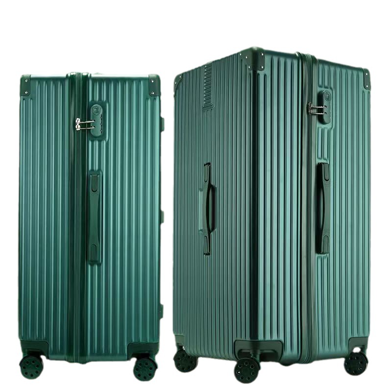 Luggage Password Box Large Capacity 28 inch Pull Rod Password Thickened Travel Box Large Women's and Men's Leather Box 26 inches