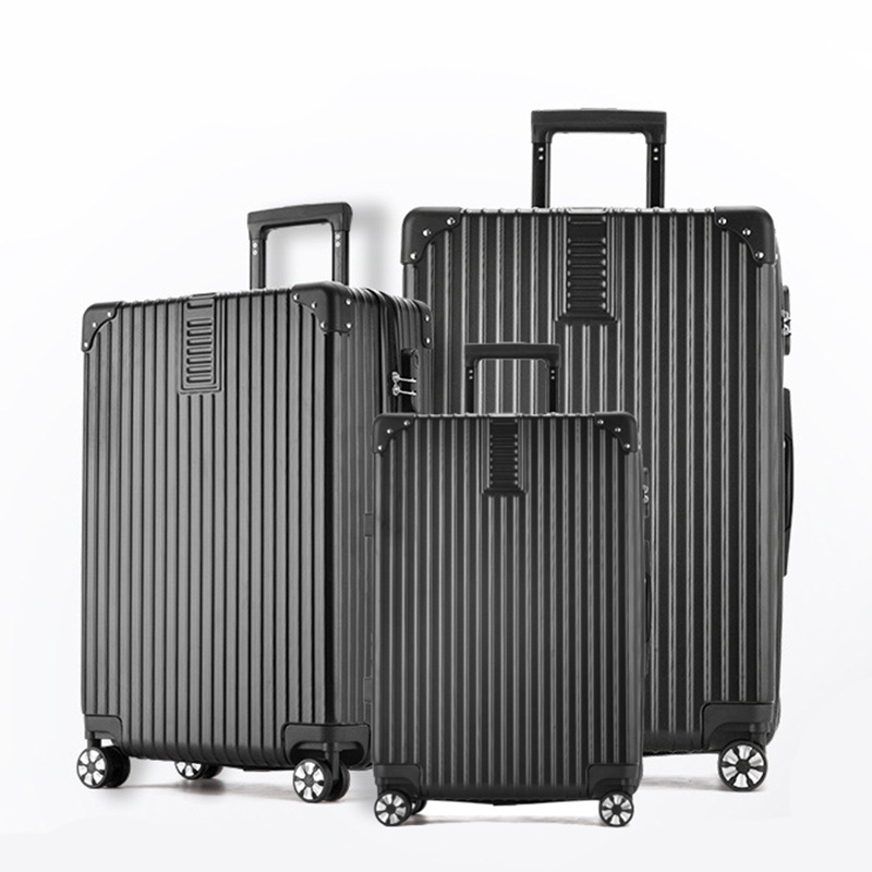 Ultra light and large capacity suitcase, 20 inch boarding case, multifunctional cup holder, travel password box, retro aluminum frame