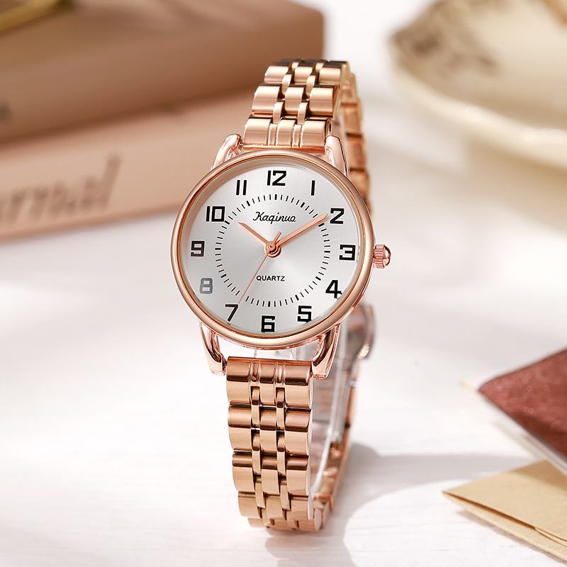 New Light Luxury Women's Watch, Women's Style, Steel Belt, Student Party, Advanced Sense, Minority Exam, Digital Version, Guangzhou Watch
