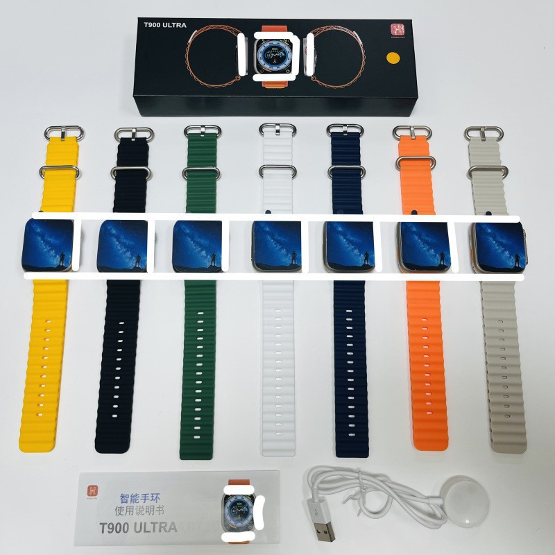 T900ULTRA 2 S smartwatch Bluetooth call music sleep health monitoring step tracking sports watch