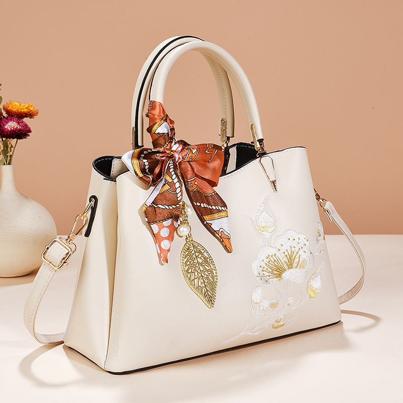 【 Mother's Day Gift 】 2025 New Light Luxury and Atmospheric Chinese Style Women's Handbag Large Capacity Middle aged Mother's Bag