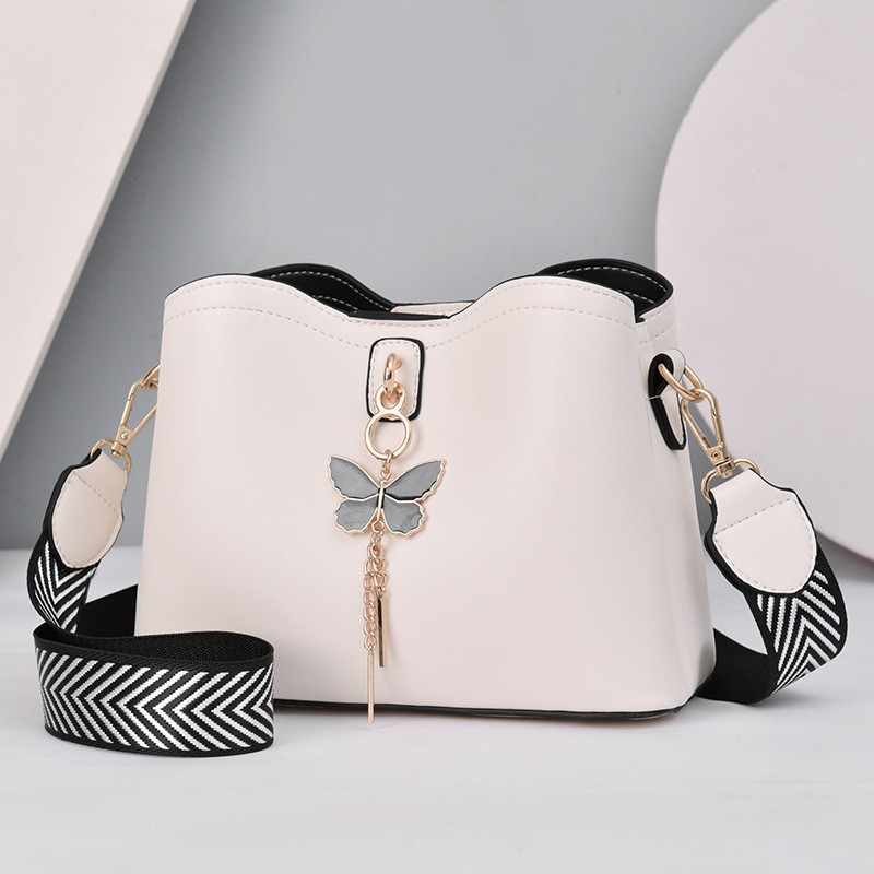 2025 New Bow Shell Bag Simple Large Capacity Fashion Solid Color Crossbody Bag