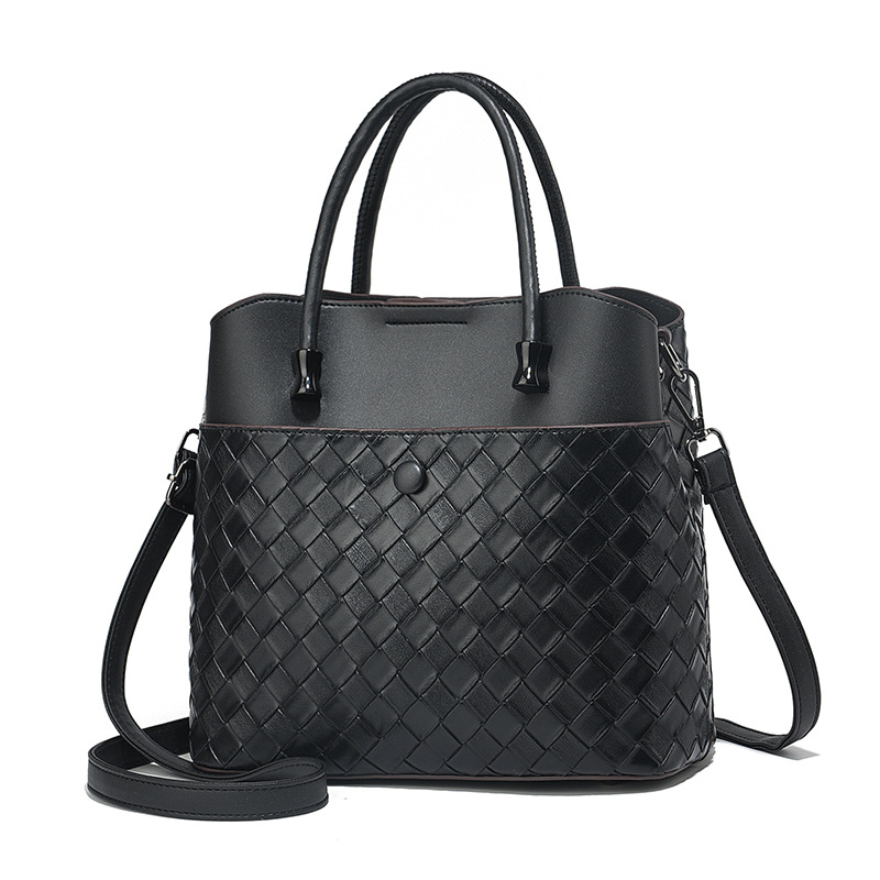 2025 New Large Capacity Tote Bag for Women, Soft Leather Knitted Single Shoulder Handbag, Versatile Commuter Underarm Bag, Trendy 2025 New Large Capacity Tote Bag for Women, Soft Leather Knitted Single Shoulder Handbag, Versatile Commuter Underarm Bag, Trendy