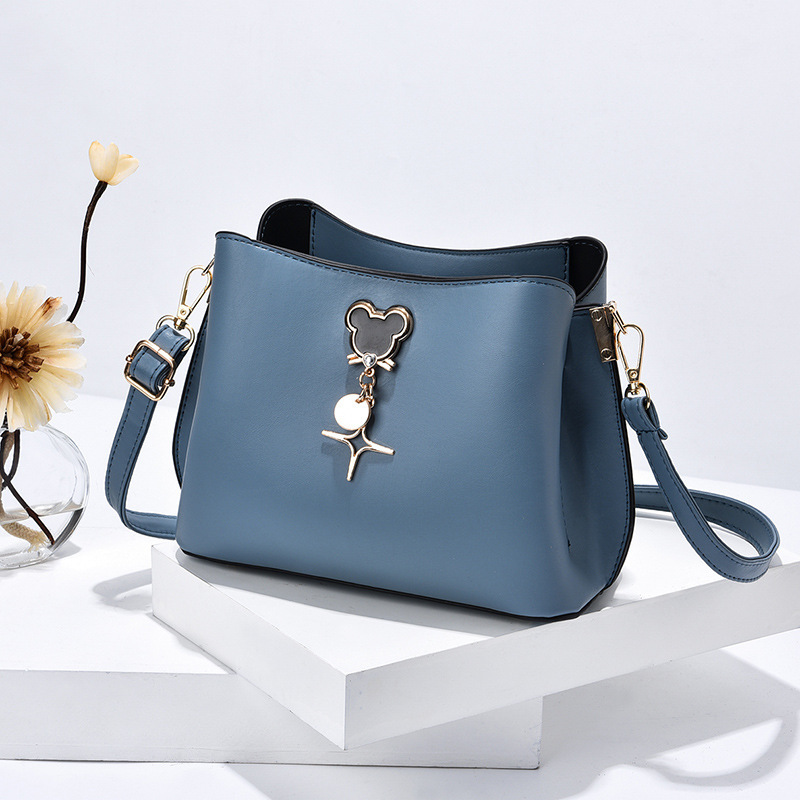 Women's handbag 2025 new trendy Korean version fashion bucket bag women's crossbody bag women's bag Instagram style shoulder bag dropshipping