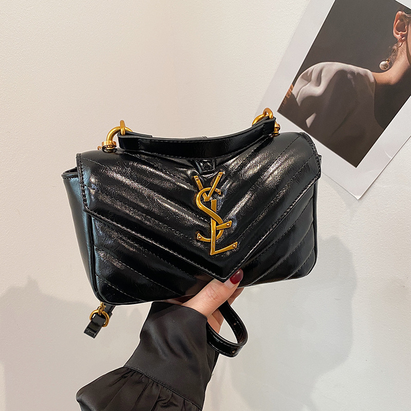 Foreign trade high-end niche women's bag new chain high-end atmospheric fashion trend shoulder bag temperament versatile crossbody bag