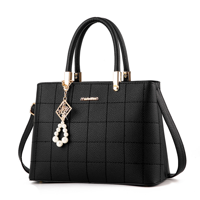 【 Foreign Trade Recommendation 】 Women's Bag 2025 Embroidered Mesh Handbag Middle aged Mom Bag Large Capacity Single Shoulder Crossbody Bag