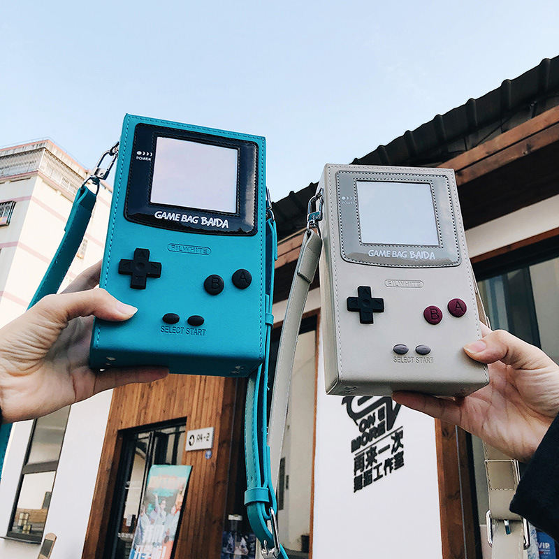 Personalized and creative game console bag 2025 new fashion niche design trend versatile couple crossbody box bag