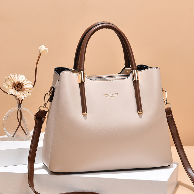 2025 New Fashionable Women's Handbag Large Capacity Middle aged Mom Bag Atmospheric Crossbody Bag