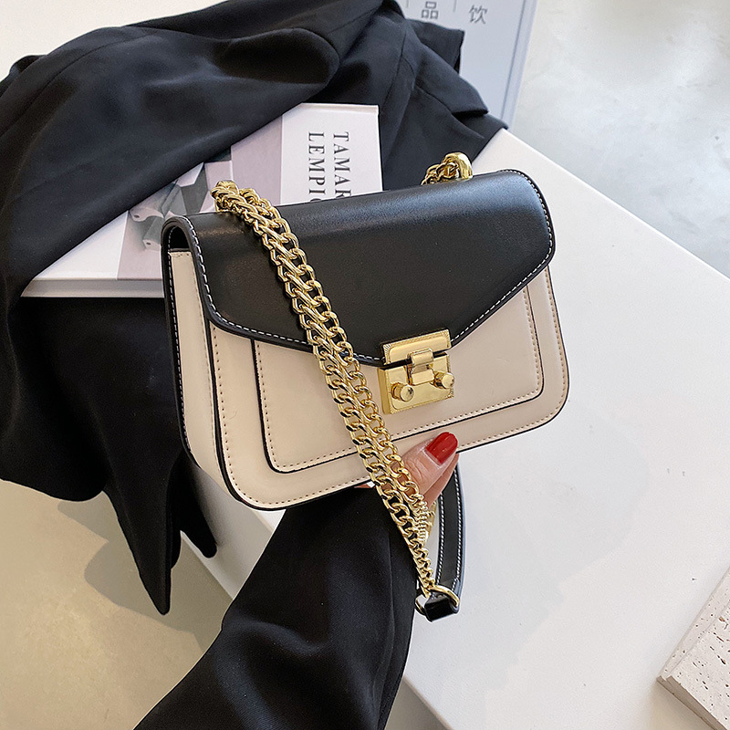 Retro bag, women's crossbody bag, chain bag, women's bag, spring and summer new style 2025 shoulder bag, small bag, versatile and stylish small square bag