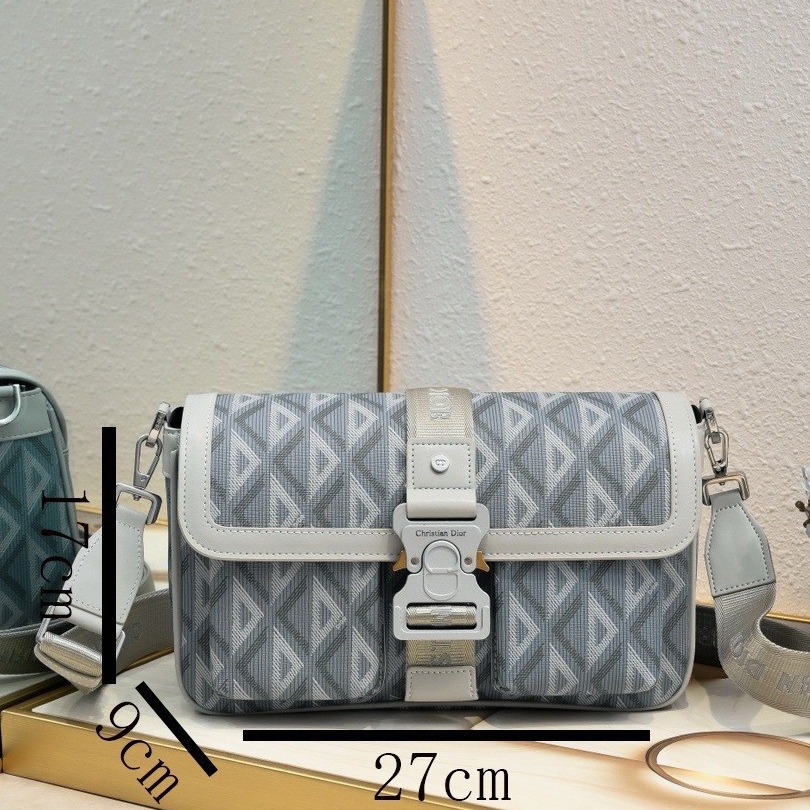2024 New Men's Shoulder Bag 95% Off New CD Mini Diagonal Cross Bag Luxury Accessories Brand Guangzhou Bag