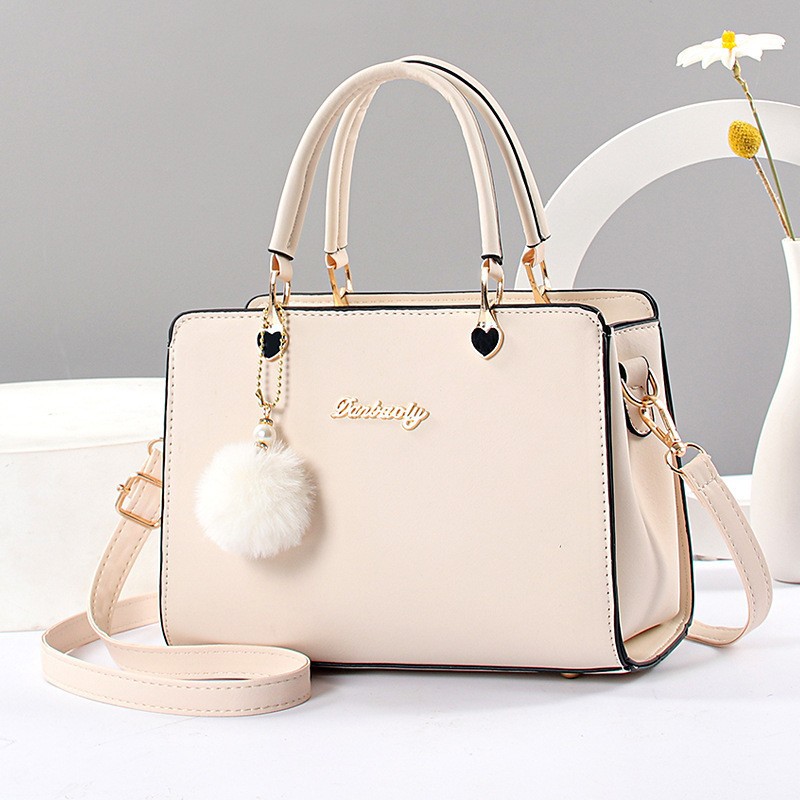 Bag Women's Bag 2025 New Fashionable and Atmospheric Slanted Shoulder Bag Women's Handbag Bag Middle aged Mom's Style Hair Collection