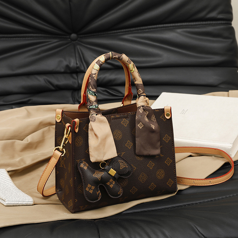 2025 high-end new cross-border temperament light luxury fashion handbag versatile single shoulder crossbody bag tote bag for women