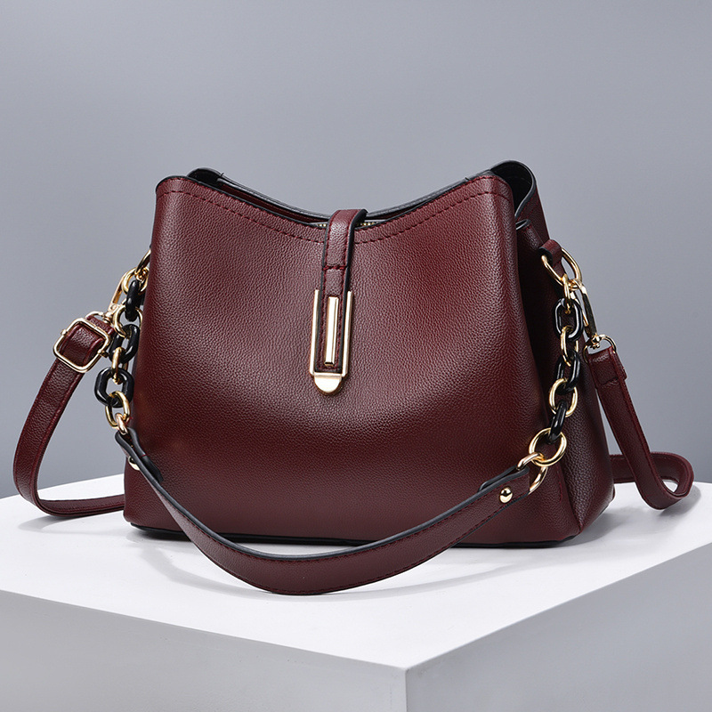 Bag for women 2025 new simple shell small bag, fashionable and casual single shoulder crossbody bag for hair replacement