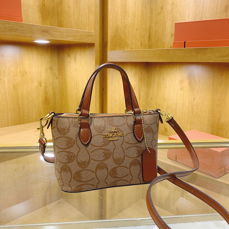 French style new high-end handbag women's 2025 printed handbag versatile single shoulder crossbody bag trendy women's bag