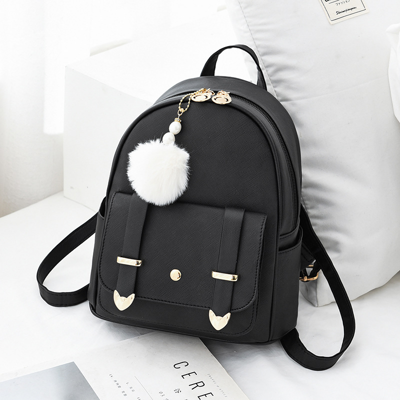 Bag for women 2025 new fashionable small backpack Korean version small fresh sweet college style backpack, one piece dropshipping