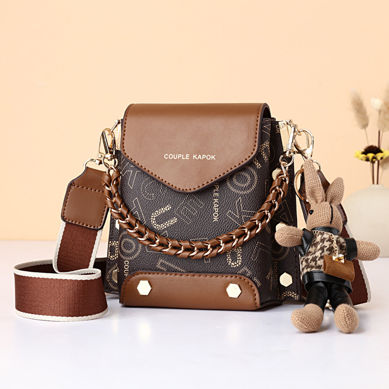 Summer popular mobile phone bag 2025 new high-end fashion versatile crossbody bag stylish single shoulder small bag small square bag