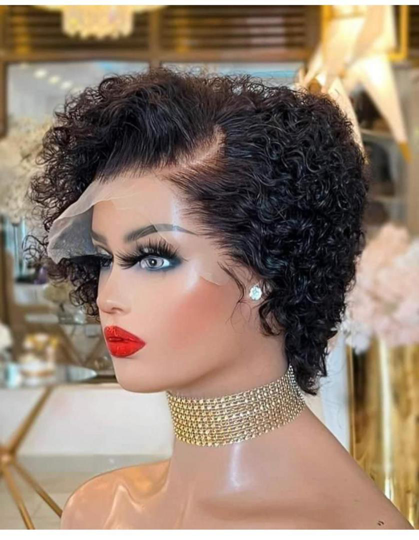 European and American wig for women, African short hair, black handsome BoBo head, synthetic high-temperature silk wig manufacturer in stock European and American wig for women, African short hair, black handsome BoBo head, synthetic high-temperature silk wig manufacturer in stock