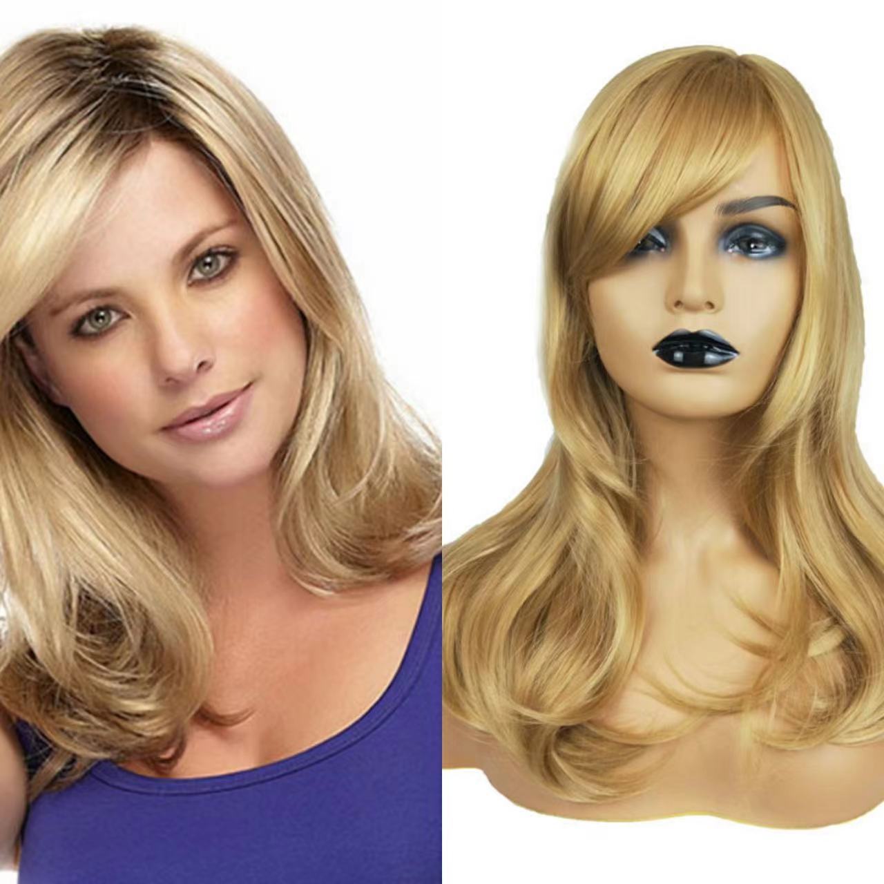 Wig for women, short curly hair, short hair for women, fluffy and natural, African, European and American fashion hairstyle manufacturers, spot wholesale, foreign trade Wig for women, short curly hair, short hair for women, fluffy and natural, African, European and American fashion hairstyle manufacturers, spot wholesale, foreign trade
