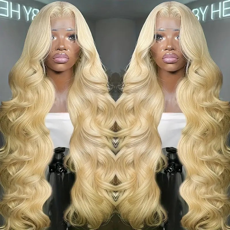 Cross border hot selling lace wig for women, big wavy long curly hair, light golden wavy curly hair, Front Lace Wig Cross border hot selling lace wig for women, big wavy long curly hair, light golden wavy curly hair, Front Lace Wig