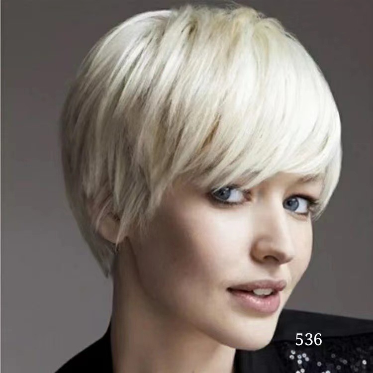 Wig for women, short curly hair, short hair for women, fluffy and natural, African, European and American fashion hairstyle manufacturers, spot wholesale, foreign trade Wig for women, short curly hair, short hair for women, fluffy and natural, African, European and American fashion hairstyle manufacturers, spot wholesale, foreign trade