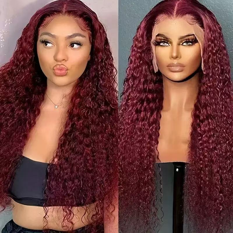 African Cross border Fashion Front Lace 13 * 4 Wig Hot Selling in Europe and America Small Roll Tube Explosion Head Long Roll Hair Cover African Cross border Fashion Front Lace 13 * 4 Wig Hot Selling in Europe and America Small Roll Tube Explosion Head Long Roll Hair Cover