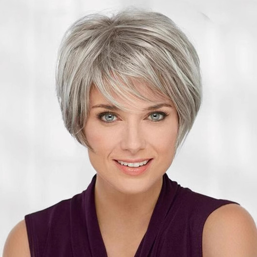 2018 European and American Cross border New Amazon eBay Wish Hot Selling Fashion Short Hair Wig Manufacturer Direct Sales 2018 European and American Cross border New Amazon eBay Wish Hot Selling Fashion Short Hair Wig Manufacturer Direct Sales